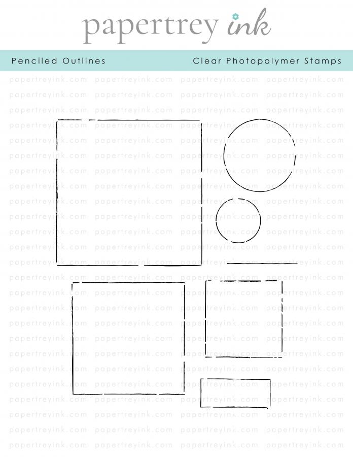 Penciled Outlines Stamp Set