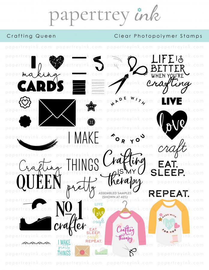 Crafting Queen Stamp Set