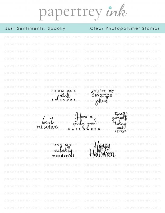 Just Sentiments: Spooky Mini Stamp Set