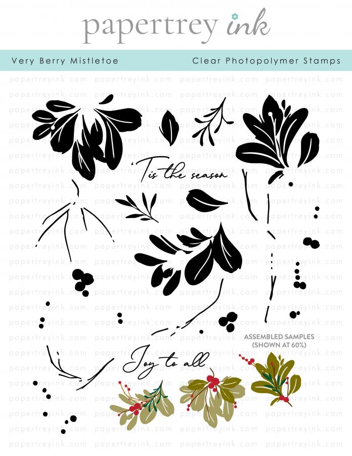 Very Berry Mistletoe Stamp Set