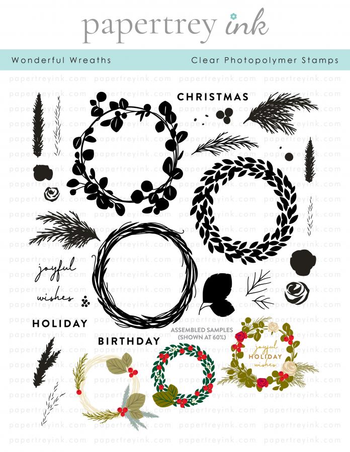 Wonderful Wreaths Stamp Set