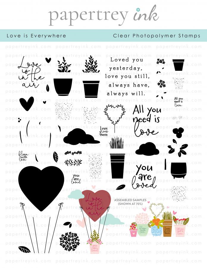 Love is Everywhere Stamp Set