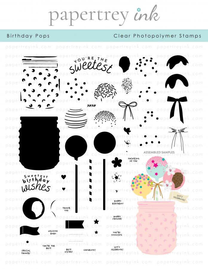 Birthday Pops Stamp Set