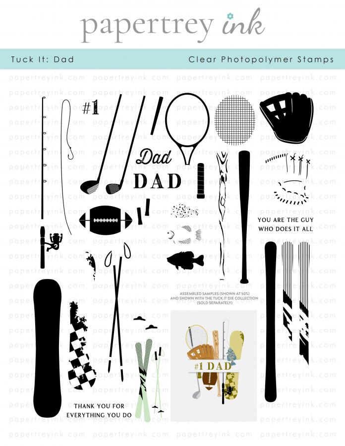 Tuck It: Dad Stamp Set