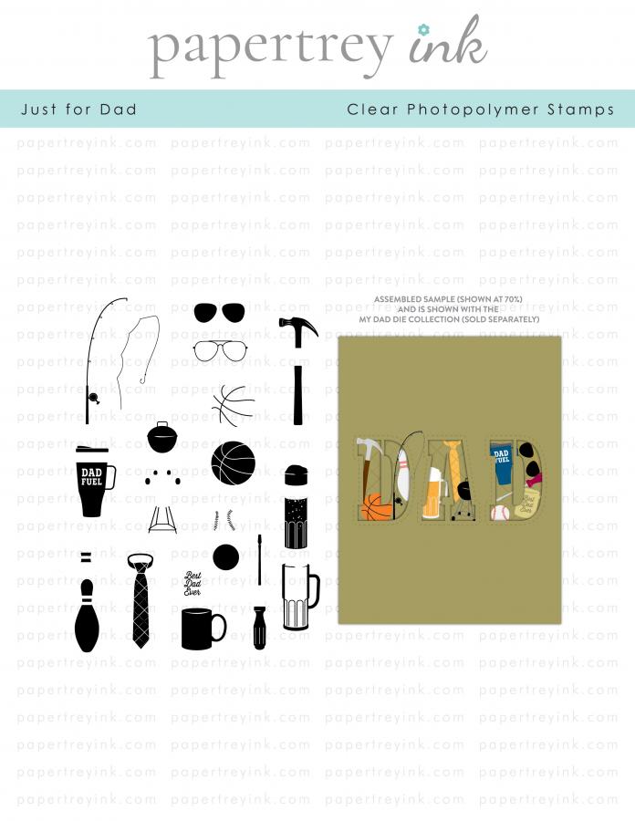 Just for Dad Mini Stamp Set