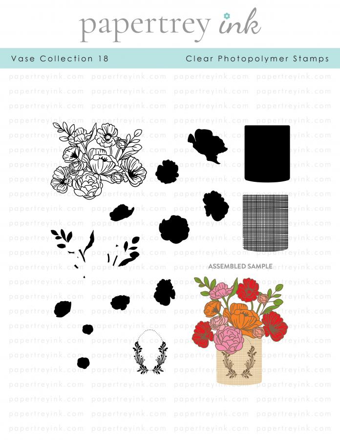 Papertrey Ink - Delicate Trees Stencil Collection (set of 10)