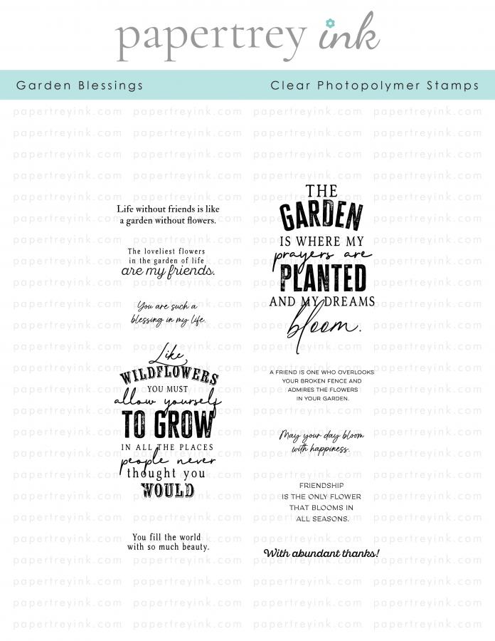 Garden Blessings Stamp Set