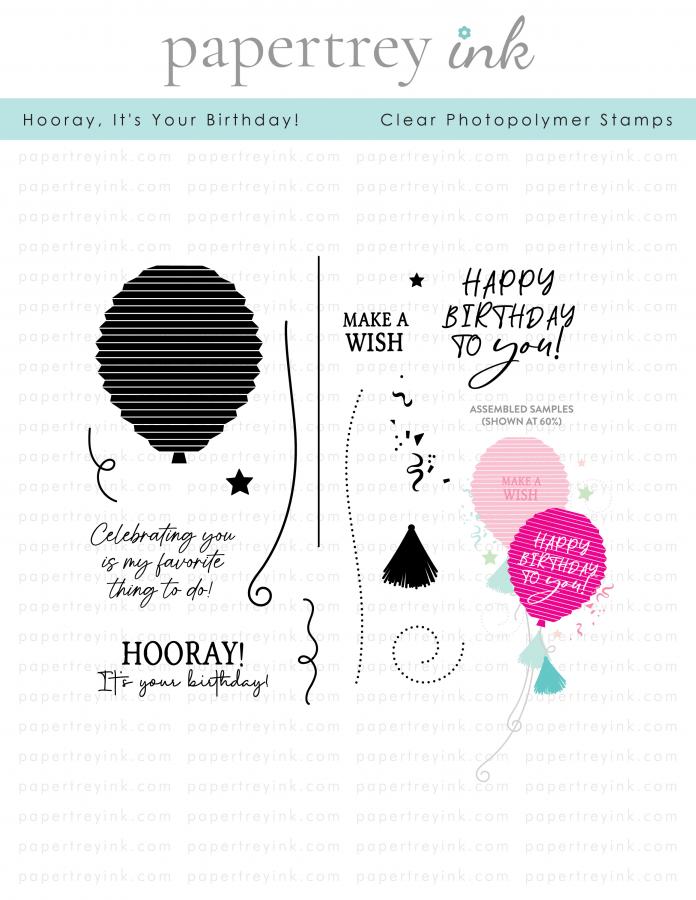 Hooray, It's Your Birthday! Stamp Set