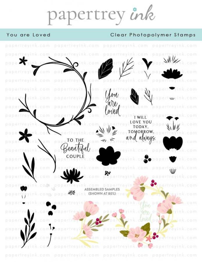 Papertrey Ink - Clear Photopolymer Stamps - Paw Prints