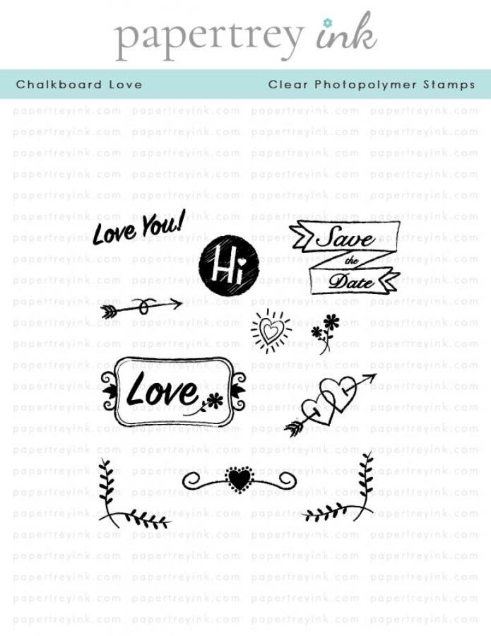 Papertrey Ink - Clear Photopolymer Stamps - with All My Heart