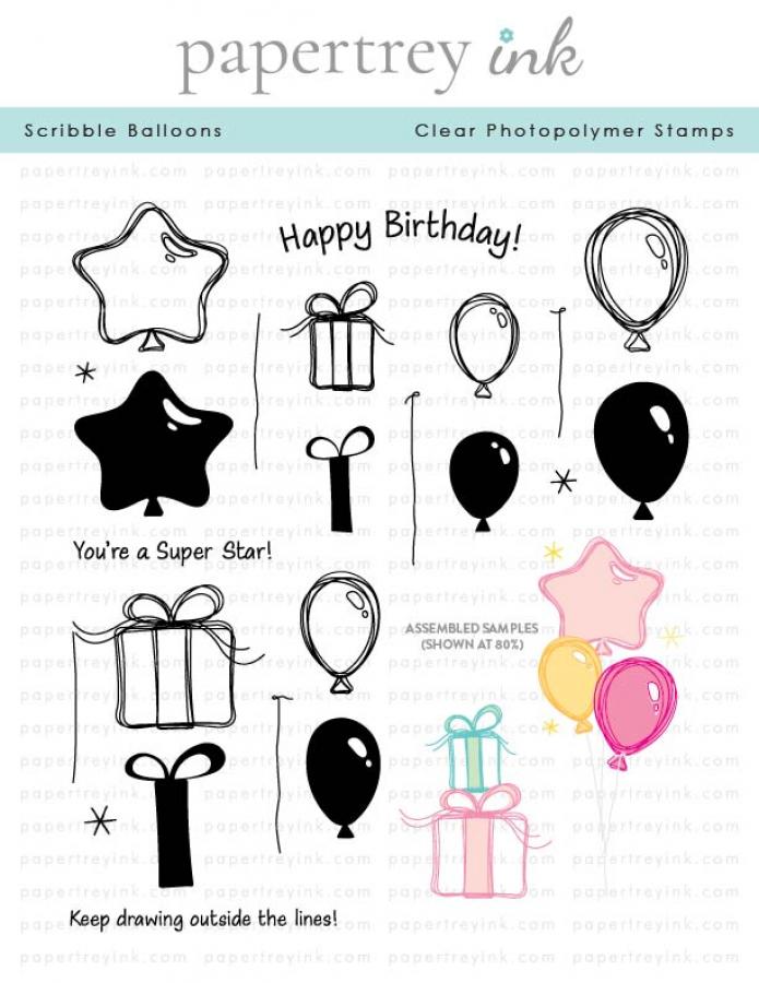 Balloon Strings Background – MFT Stamps