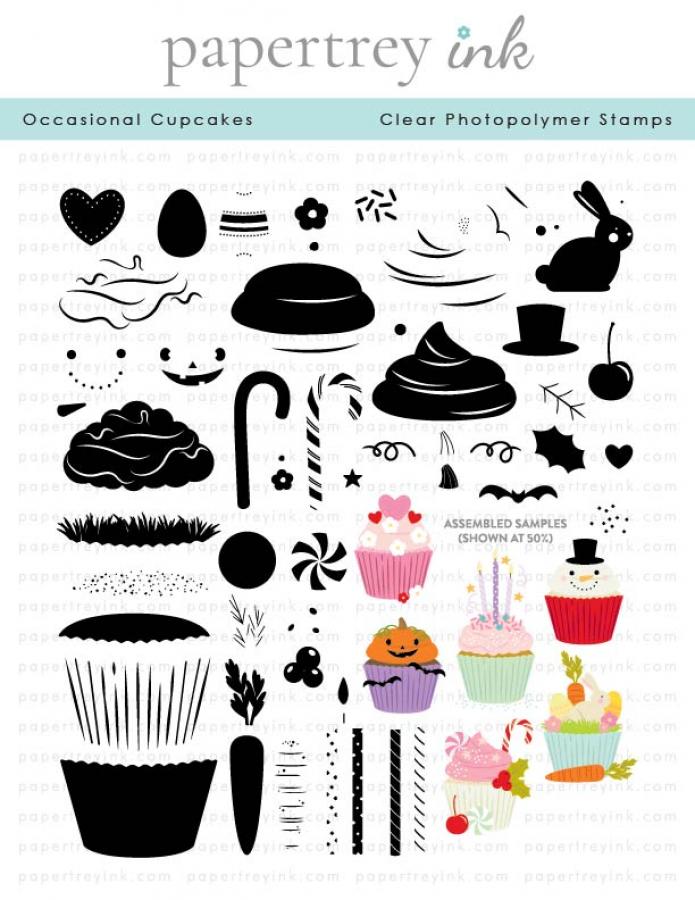 Occasional Cupcakes Stamp Set