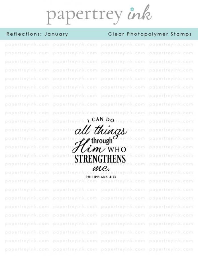 Reflections: January Mini Stamp Set