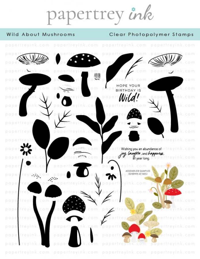 Wild About Mushrooms Stamp Set