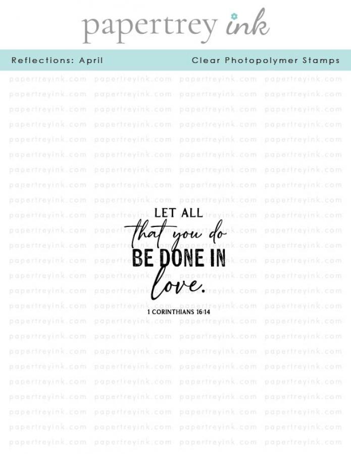 Reflections: April Mini Stamp Set