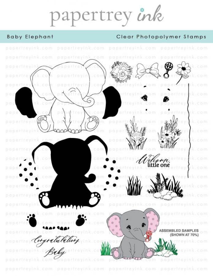 Baby Elephant Stamp Set