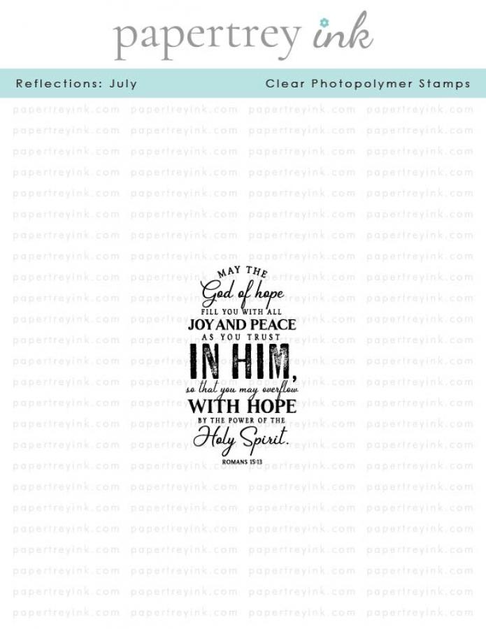 Reflections: July Mini Stamp Set