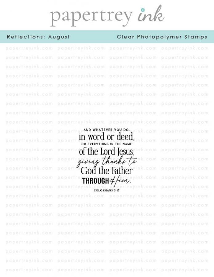 Reflections: August Mini Stamp Set