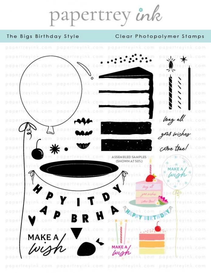 The Bigs Birthday Style Stamp Set