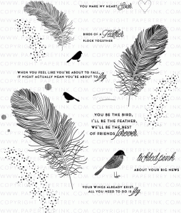 Feather Finery Stamp Set