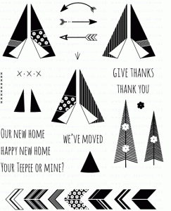 Teepee Time Stamp Set