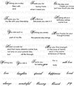 Heartfelt Basics Stamp Set