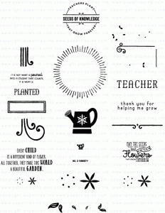 Seeds of Knowledge Stamp Set