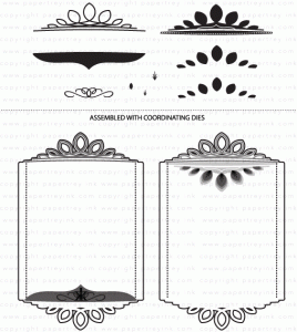 Center Style: Feminine Mini Stamp Set