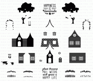 Petite Places: Home & Garden Stamp Set