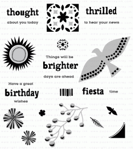 Latin Motifs Stamp Set