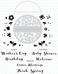 Cutaway Tags: Spring Stamp Set