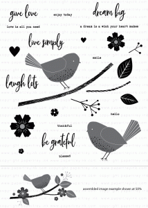 Give Love Stamp Set