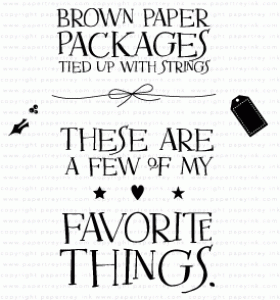 Quoted: Favorite Things Mini Stamp Set