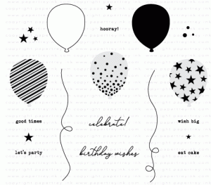 Birthday Balloons Stamp Set