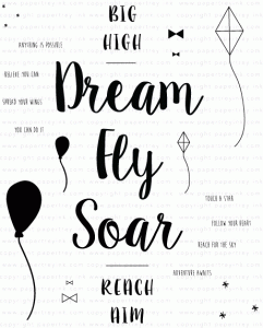 Dream, Fly, Soar! Stamp Set