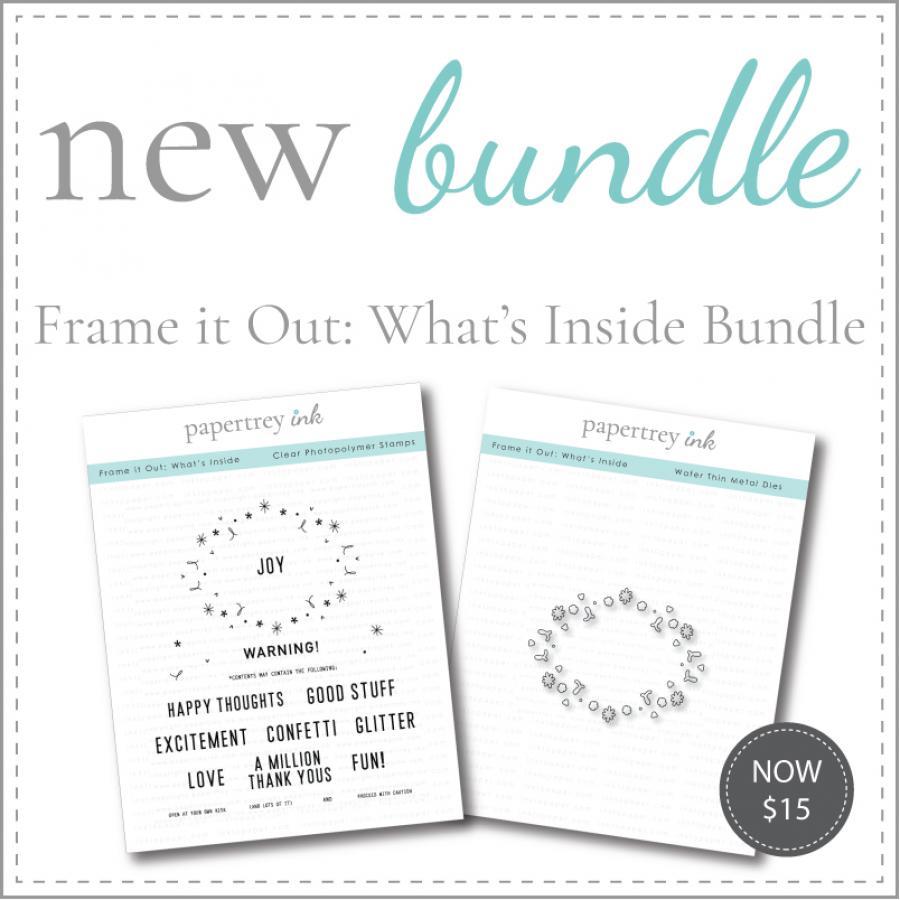 Frame it Out: What's Inside Stamp Set + Die Bundle