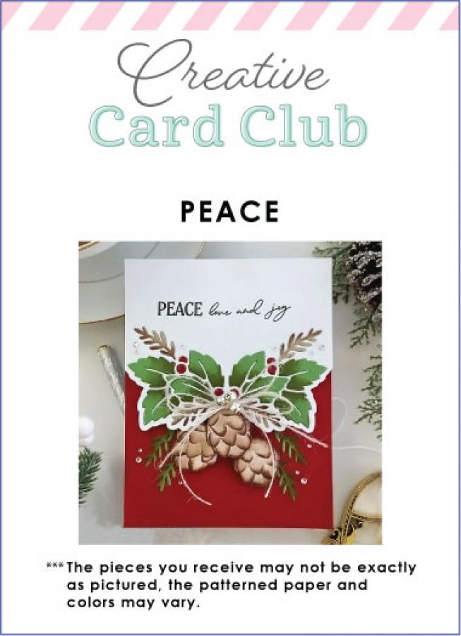 Creative Card Club - Peace Card Kit