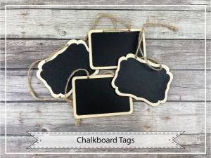 Chalkboard Tags (set of 4)