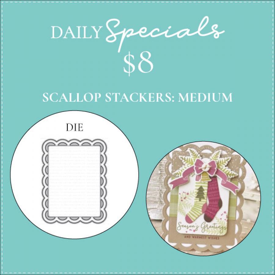 Daily Special - Scallop Stackers: Medium Die