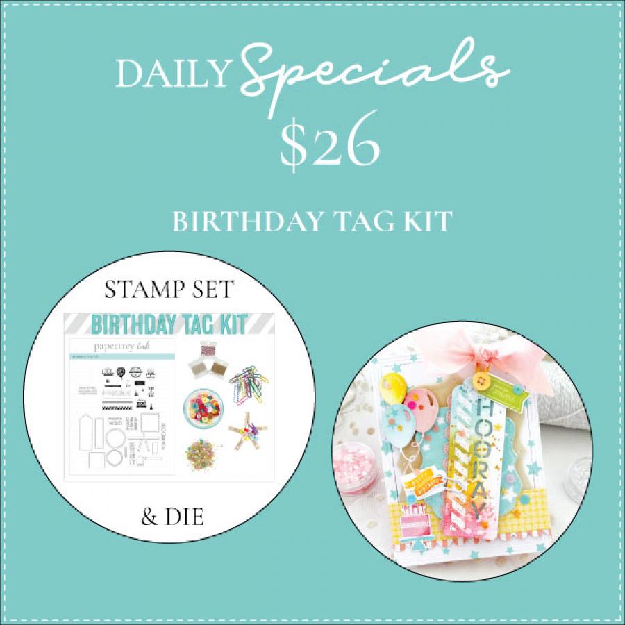 Daily Special - Birthday Tag Kit