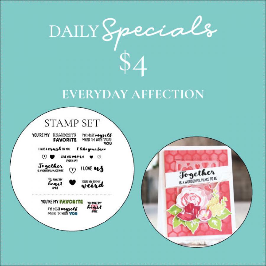 Daily Special - Everyday Affection Stamp Set