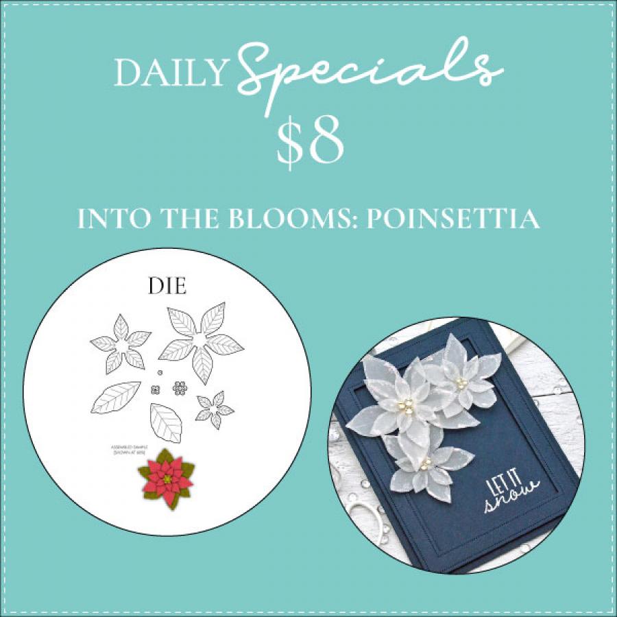 Daily Special - Into the Blooms: Poinsettia Die