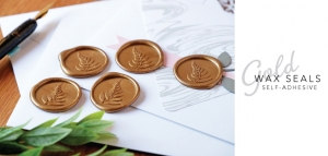 Modern + Marbled Wax Seals (set of 5)