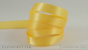 Harvest Gold 1/2" Satin Solid Ribbon (5 yards)