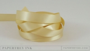 Fine Linen 1/2" Satin Solid Ribbon (5 yards)