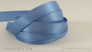 Blueberry Sky 1/2" Satin Solid Ribbon (5 yards)