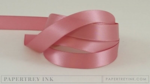 Autumn Rose 1/2" Satin Solid Ribbon (5 yards)