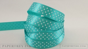 Hawaiian Shores 5/8" Satin Dots Ribbon (5 yards)