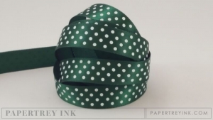 Pinefeather 5/8" Satin Dots Ribbon (5 yards)