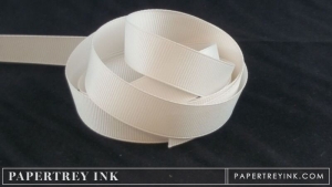 Soft Stone 5/8" Grosgrain Ribbon (5 yards)